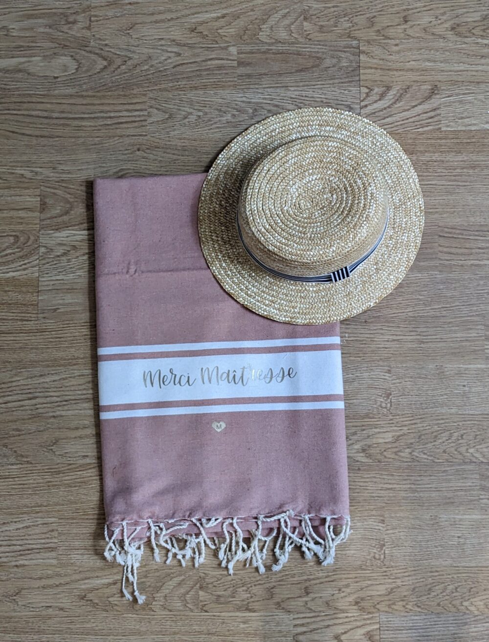 Fouta personnalisée